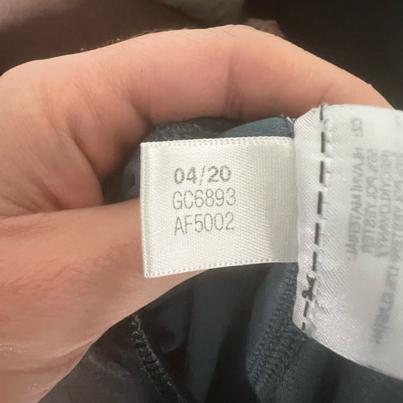 Adidas Own The Run 3 Stripes Tight Large / Blue - Picture 9 of 10